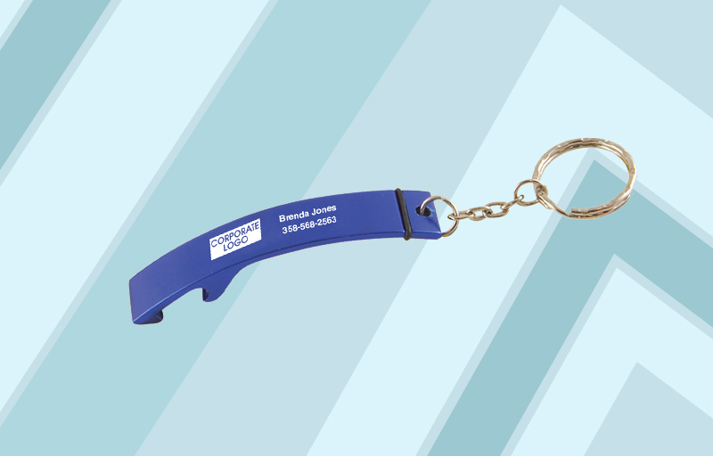 Coldwell Banker Real Estate Bottle Opener - CB personalized promotional products | Sparkprint.com