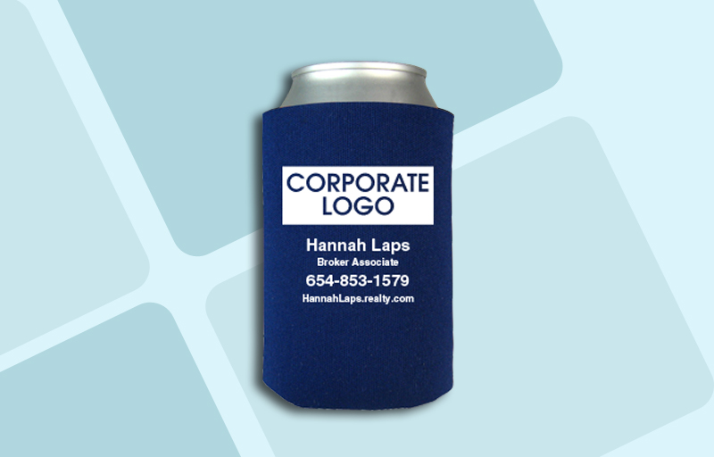 Coldwell Banker Real Estate Economy Can Coolers - CB personalized promotional products | Sparkprint.com