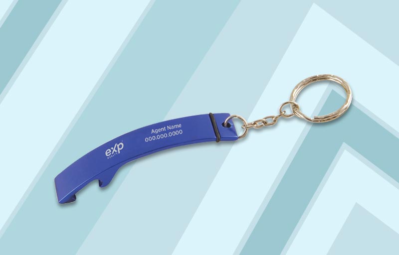 eXp Realty Real Estate Bottle Opener -  personalized promotional products | Sparkprint.com