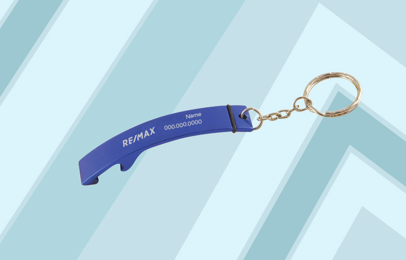 RE/MAX Real Estate Bottle Opener - RE/MAX  personalized promotional products | Sparkprint.com