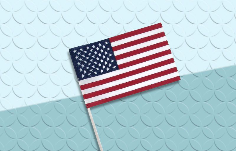 American Plastic Lawn Flags Size : 12