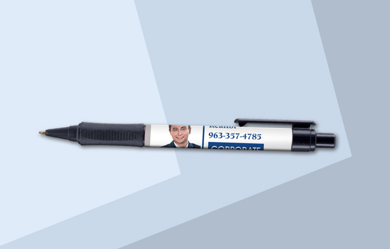 Coldwell Banker Real Estate Grip Write Pens - CB promotional products | Sparkprint.com