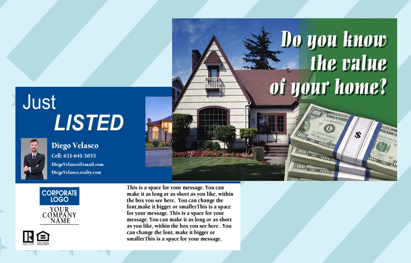 Coldwell Banker Real Estate EDDM Postcards - CB personalized Every Door Direct Mail Postcards | Sparkprint.com