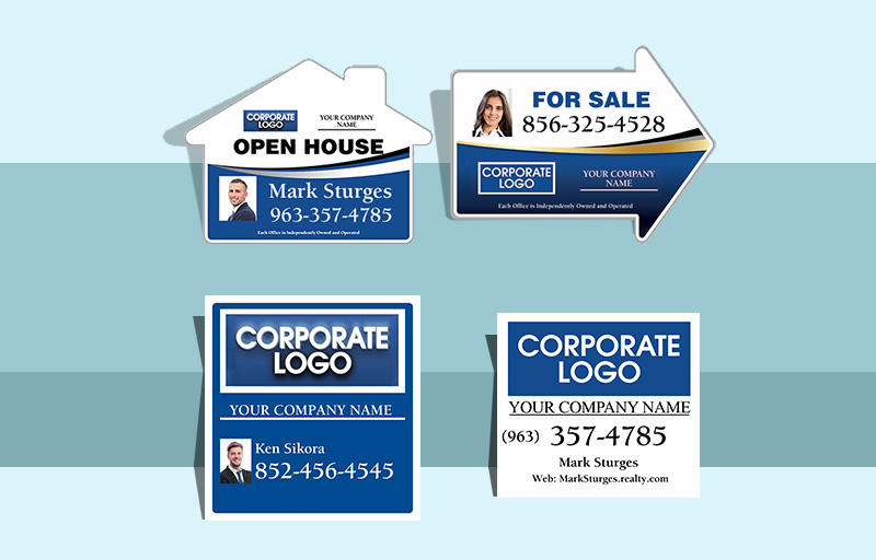 Coldwell Banker Real Estate Sign Riders - Coldwell Banker real estate signs | SparkPrint.com