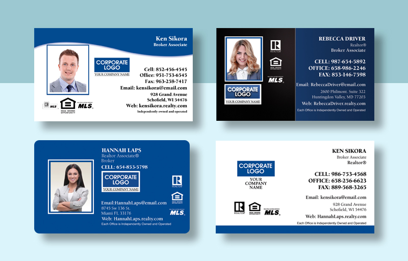 Custom Coldwell Banker Business Cards for Realtors | Sparkprint.com