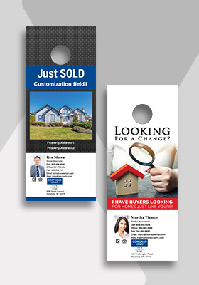 Coldwell Banker Real Estate  Door Hangers | Sparkprint.com