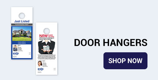 eXp Realty  Door Hangers | Sparkprint.com