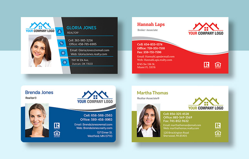 Custom Real Estate Business Cards for Realtors | Sparkprint.com