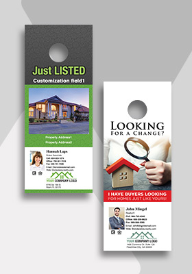 Real Estate Door Hangers | Sparkprint.com