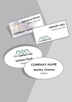 Real Estate  Name Badges | Sparkprint.com