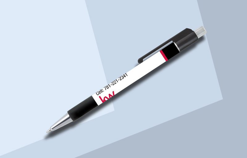 Keller Williams Real Estate Colorama Grip Pens - KW promotional products | Sparkprint.com