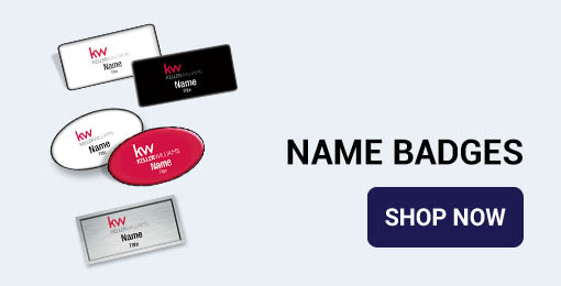 Keller Williams Name Badges | Sparkprint.com