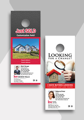 Keller Williams Door Hangers | Sparkprint.com