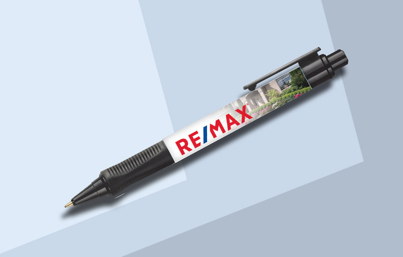 RE/MAX Real Estate Grip Write Pens - RE/MAX  promotional products | Sparkprint.com