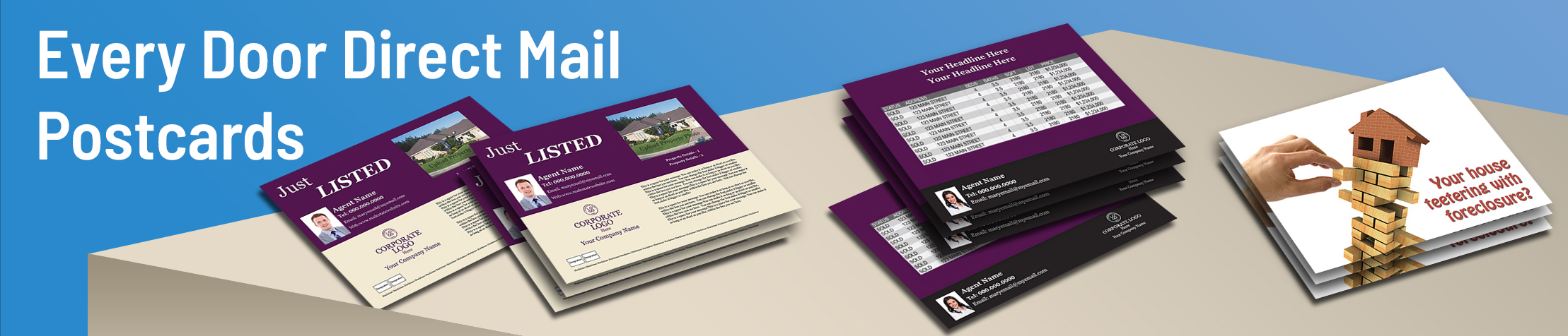 Berkshire Hathaway Real Estate   Every Day Direct Mail Postcards | Sparkprint.com