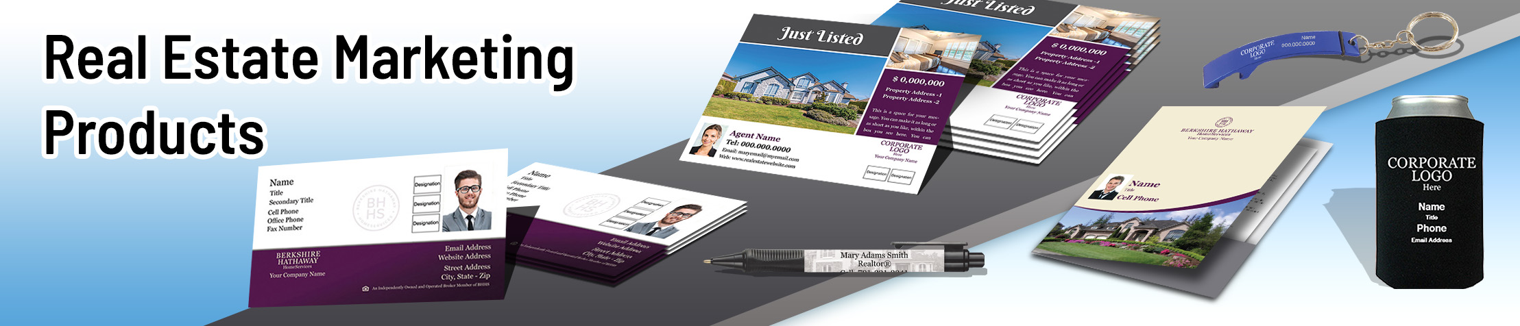 Berkshire Hathaway Real Estate   Marketing Products | Sparkprint.com