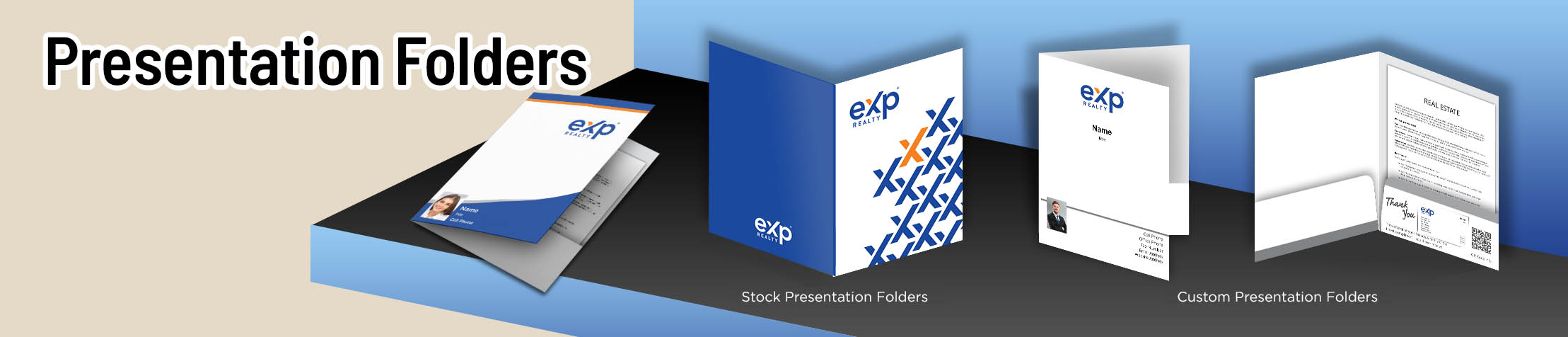 eXp Realty Real Estate Presentation Folders -  folders | SparkPrint.com