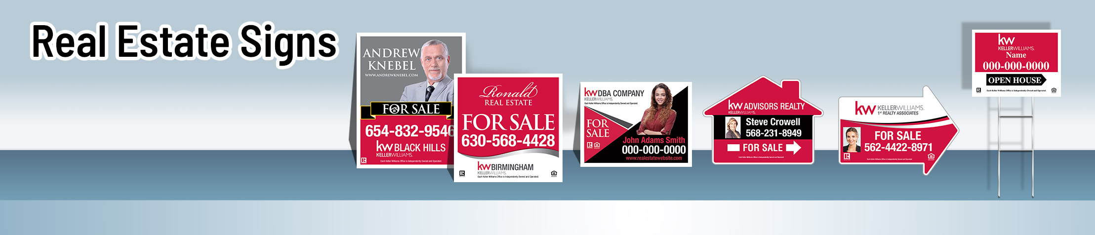 Keller Williams Real Estate Signs| Sparkprint.com