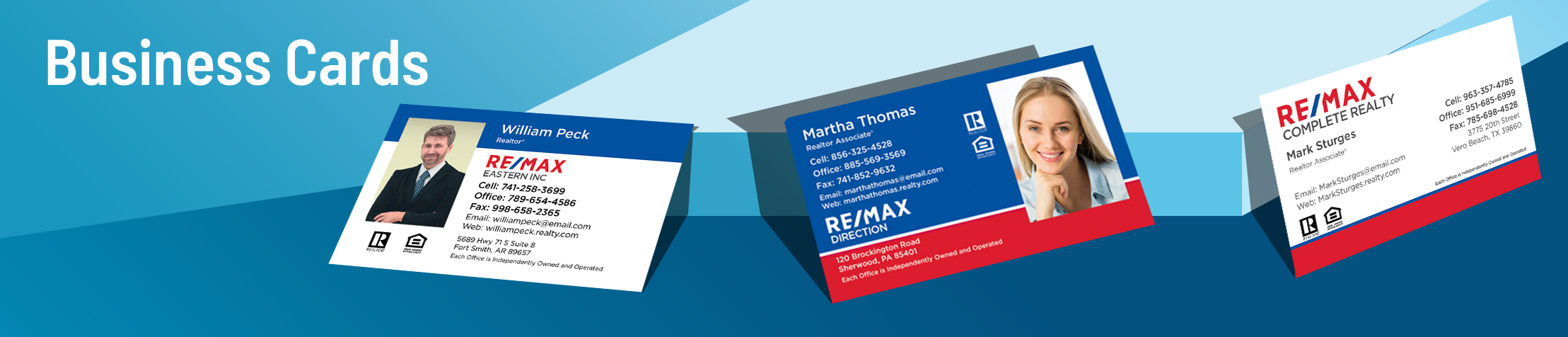 RE/MAX  Business Cards | Sparkprint.com