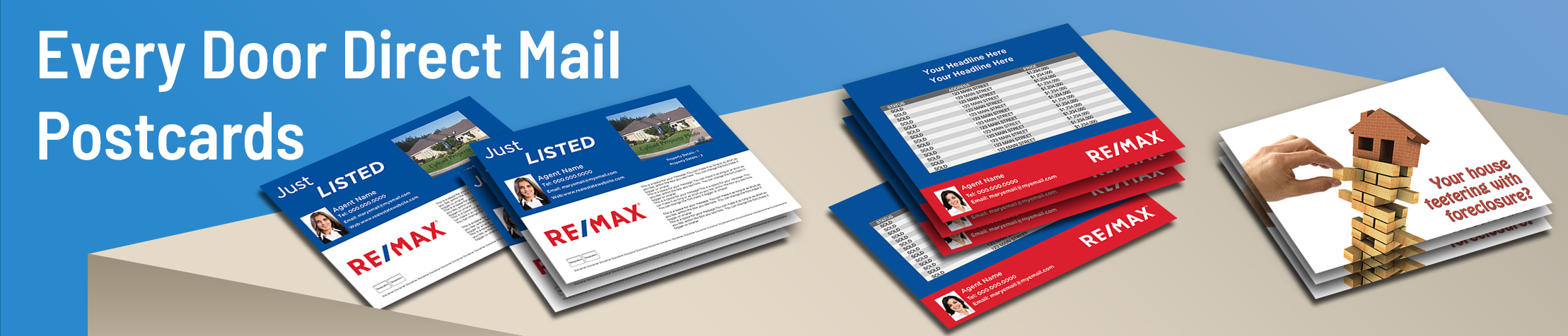 RE/MAX  Every Day Direct Mail Postcards | Sparkprint.com
