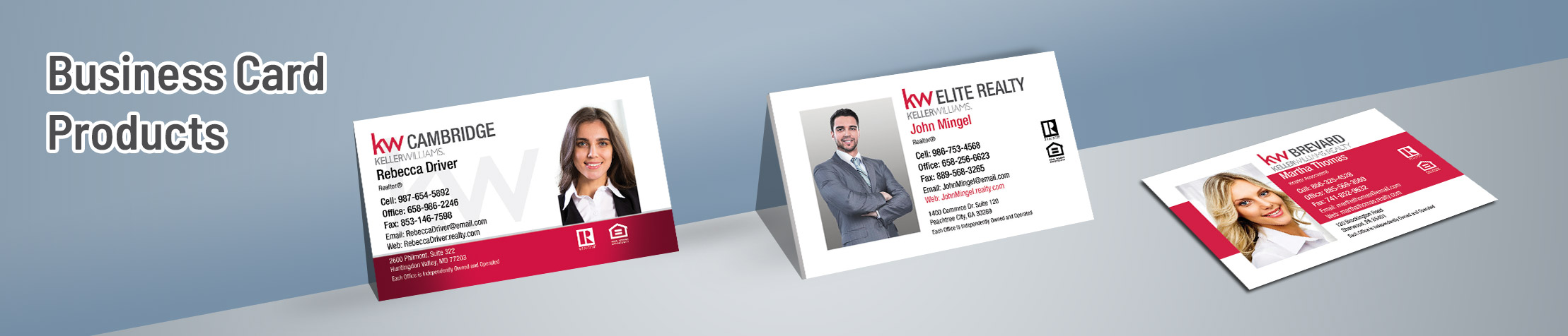 keller williams business cards