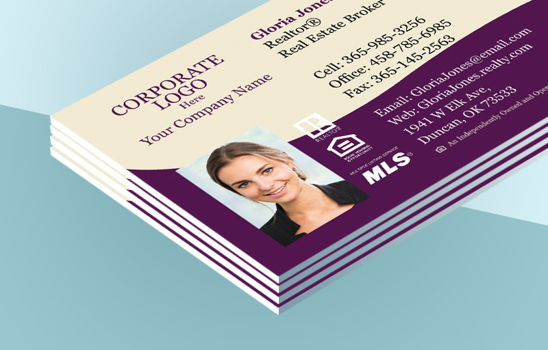 Unique Berkshire Hathaway Ultra-thick Business Cards for Realtors and Realty Teams | Sparkprint.com