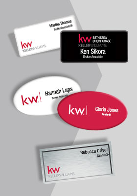 Keller Williams Name Badges | Sparkprint.com